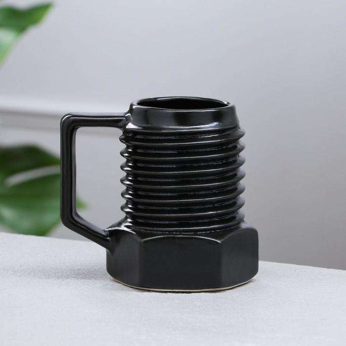 Кружка "Болт", чёрная, 0.4 л
Кружка "Болт", чёрная, 0.4 л