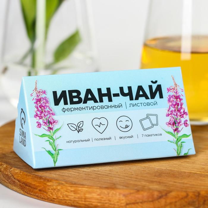 Листовой иван-чай «Доброе здоровье», 7 пакетиков x 2 г.
Листовой иван-чай «Доброе здоровье», 7 пакетиков x 2 г.