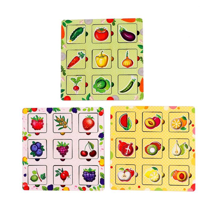 Вкладыш «Фрукты, овощи и ягоды»
Вкладыш «Фрукты, овощи и ягоды»