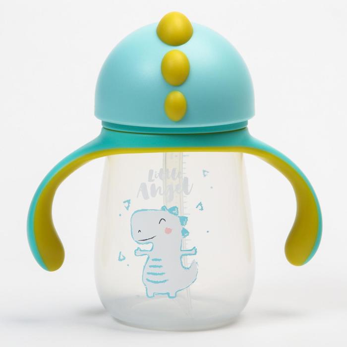 Детский поильник с силиконовой трубочкой Dino, 250 мл, цвет зеленый
Детский поильник с силиконовой трубочкой Dino, 250 мл, цвет зеленый