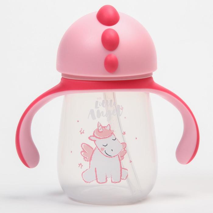 Детский поильник с силиконовой трубочкой Unicorn, 250 мл, цвет розовый
Детский поильник с силиконовой трубочкой Unicorn, 250 мл, цвет розовый