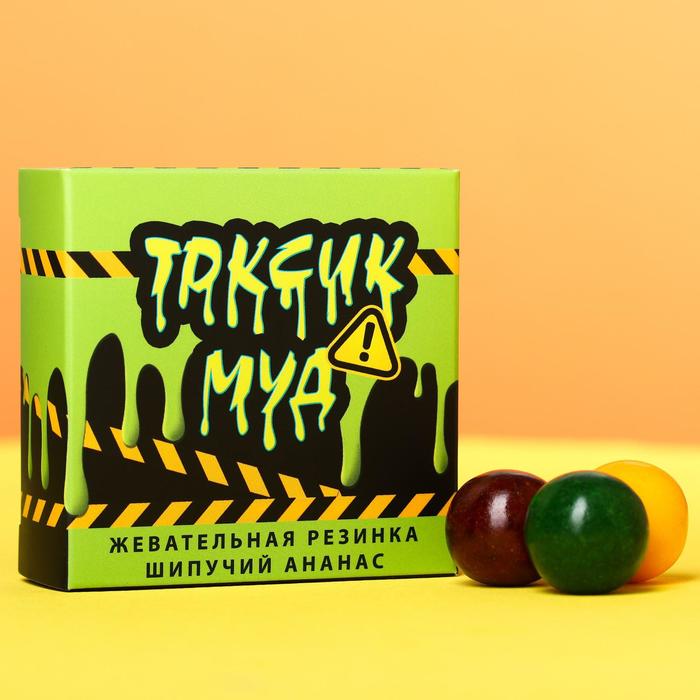 Жевательная резинка «Токсик муд», шипучий ананас, 65 г.
Жевательная резинка «Токсик муд», шипучий ананас, 65 г.