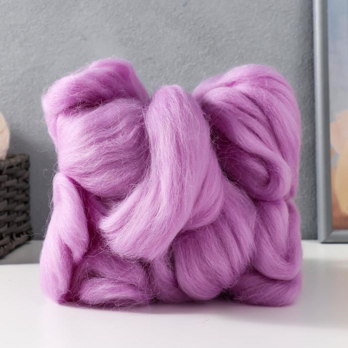 Гребенная лента 100% полутонкая шерсть 100гр (389 св.фиалка)
Гребенная лента 100% полутонкая шерсть 100гр (389 св.фиалка)