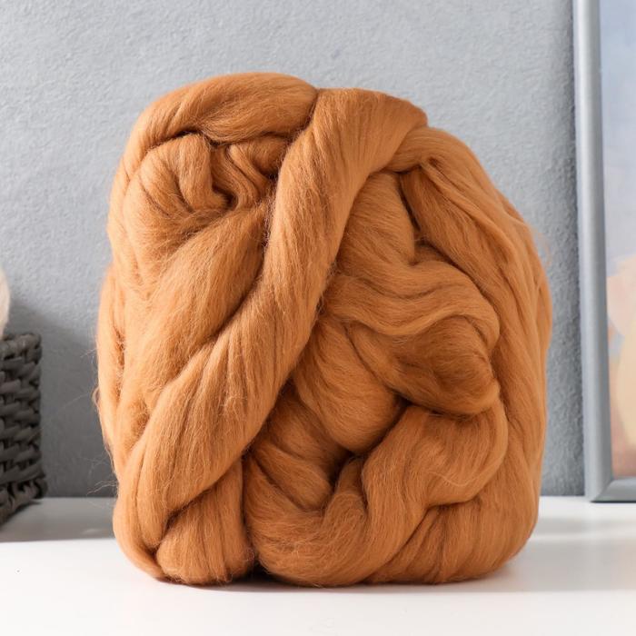 Гребенная лента 100% тонкая мериносовая шерсть 100гр (0606 темно-бежевый)
Гребенная лента 100% тонкая мериносовая шерсть 100гр (0606 темно-бежевый)