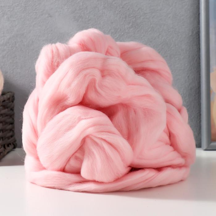 Гребенная лента 100% тонкая мериносовая шерсть 100гр (180 светлая бегония)
Гребенная лента 100% тонкая мериносовая шерсть 100гр (180 светлая бегония)