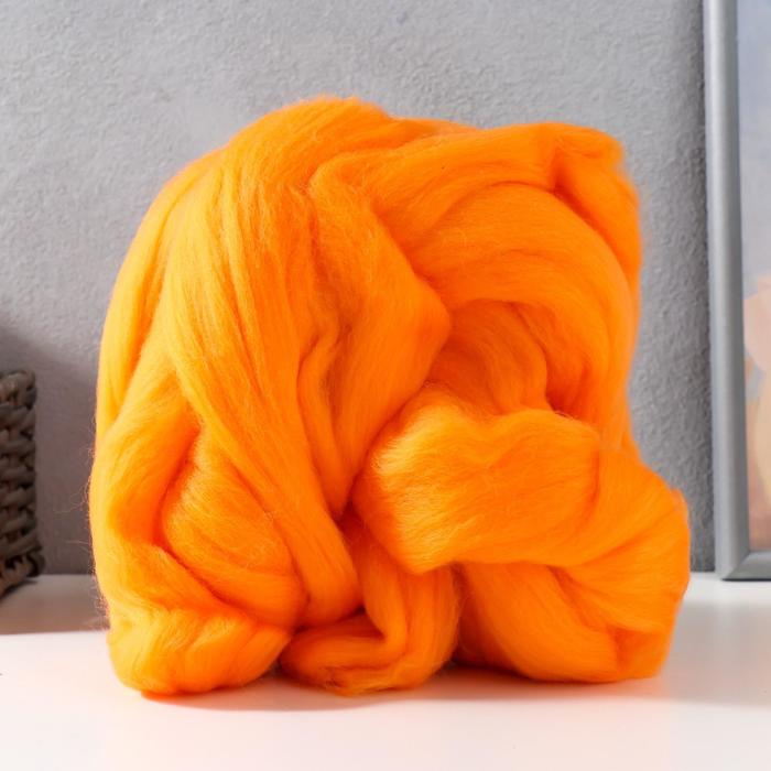 Гребенная лента 100% тонкая мериносовая шерсть 100гр (2410 апельсин)
Гребенная лента 100% тонкая мериносовая шерсть 100гр (2410 апельсин)