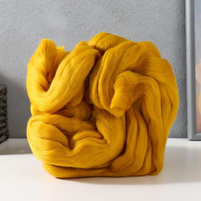 Гребенная лента 100% тонкая мериносовая шерсть 100гр (447 горчица)
Гребенная лента 100% тонкая мериносовая шерсть 100гр (447 горчица)