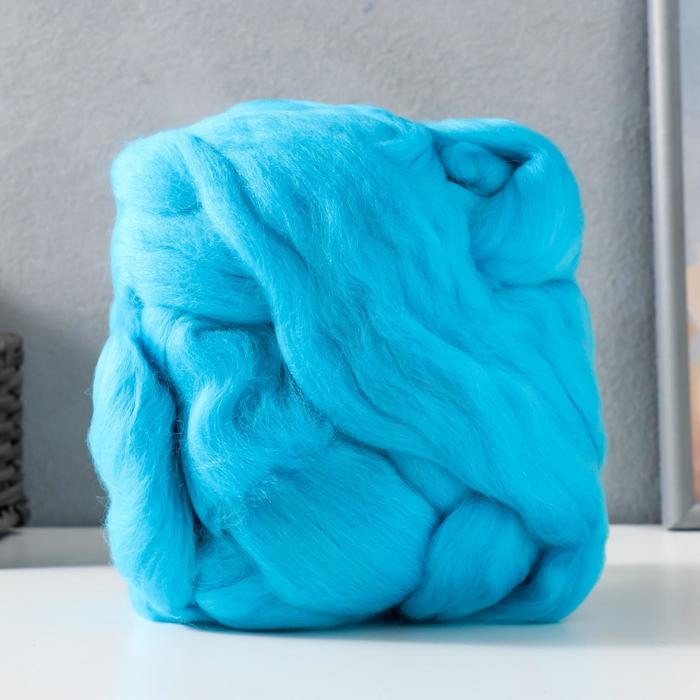 Гребенная лента 100% тонкая мериносовая шерсть 100гр (583 бирюза)
Гребенная лента 100% тонкая мериносовая шерсть 100гр (583 бирюза)