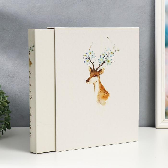 Фотоальбом на 400 фото 10х15 в коробке "Олень с цветами на рогах" 28,7х35,3х5,5 см
Фотоальбом на 400 фото 10х15 в коробке "Олень с цветами на рогах" 28,7х35,3х5,5 см