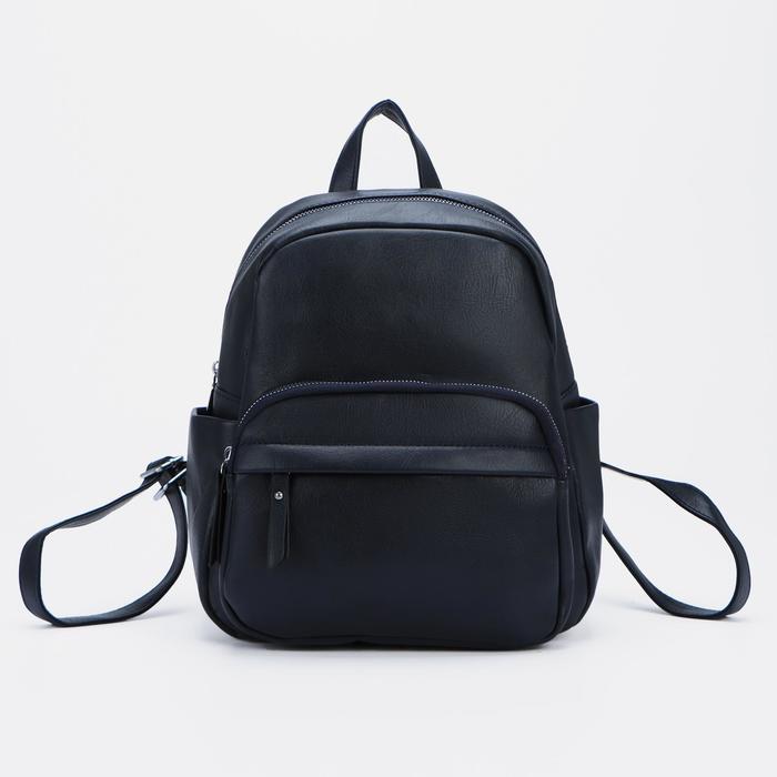 Рюкзак на молнии, цвет синий
Рюкзак на молнии, цвет синий