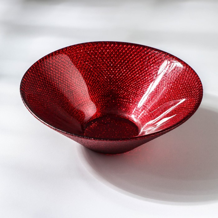 Салатник «Глория», d=15 см, цвет красный
Салатник «Глория», d=15 см, цвет красный