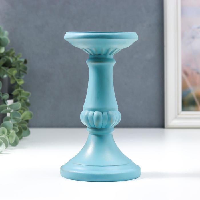 Подсвечник полистоун на 1 свечу "Колонна" голубая патина 18х10,3х10,3 см
Подсвечник полистоун на 1 свечу "Колонна" голубая патина 18х10,3х10,3 см