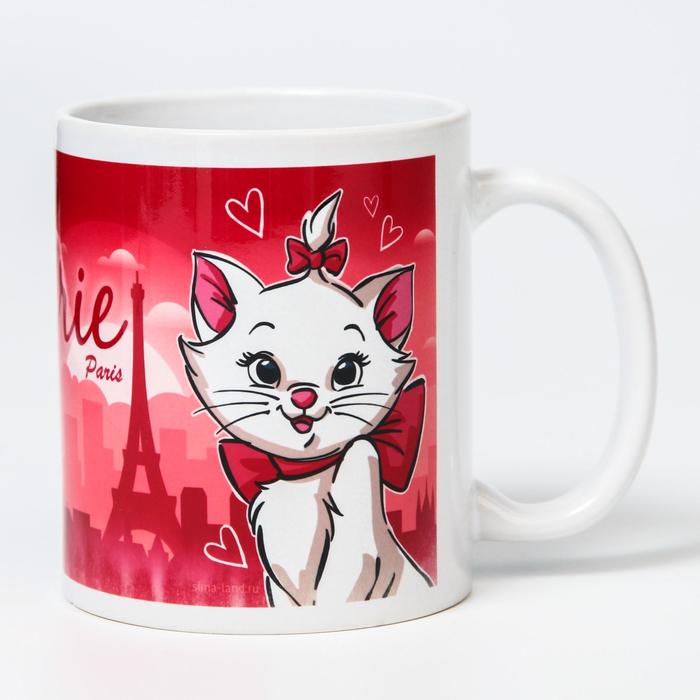 Кружка сублимация "Париж", Кошечка Мари 350 мл. 
Кружка сублимация "Париж", Кошечка Мари 350 мл.