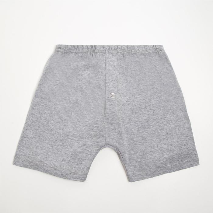 Трусы мужские свободные, цвет серый меланж, р-р 50
Трусы мужские свободные, цвет серый меланж, р-р 50