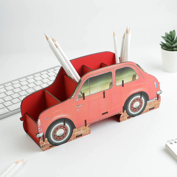 Органайзер настольный "Машина" 282х124х74 мм
Органайзер настольный "Машина" 282х124х74 мм