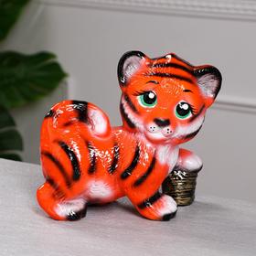 Копилка "Тигрёнок", оранжевый, 22 см х 19 см
Копилка "Тигрёнок", оранжевый, 22 см х 19 см