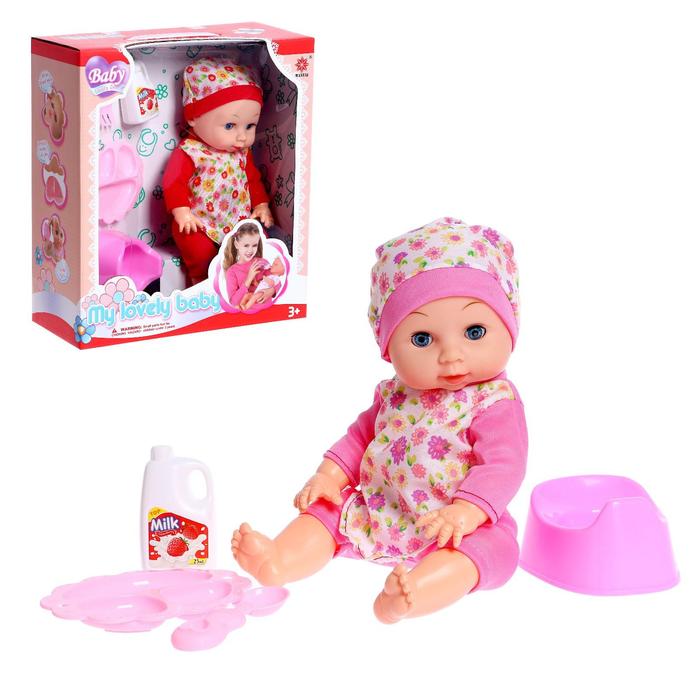 Пупс функциональный «Саша» пьет, писает, с аксессуарами, МИКС
Пупс функциональный «Саша» пьет, писает, с аксессуарами, МИКС