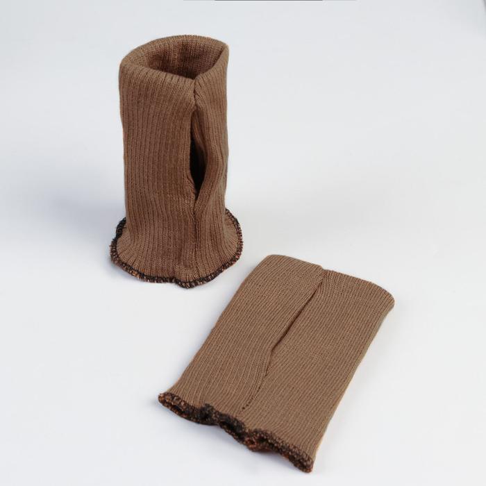 Манжеты с проймой для пальца, 8 × 12 см, цвет бежевый
Манжеты с проймой для пальца, 8 × 12 см, цвет бежевый