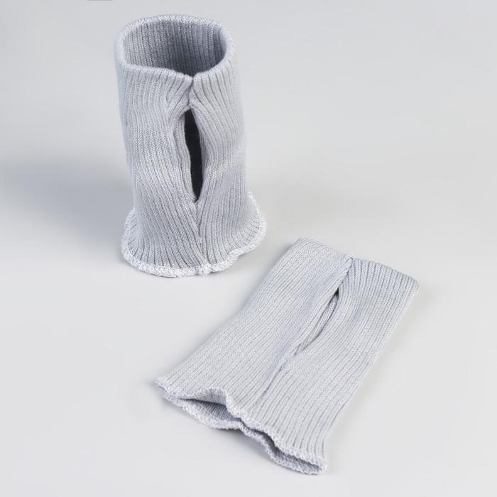 Манжеты с проймой для пальца, 8 × 12 см, цвет светло-серый
Манжеты с проймой для пальца, 8 × 12 см, цвет светло-серый