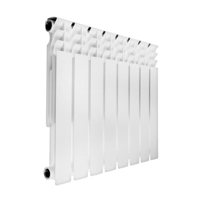 Радиатор биметаллический REMSAN Master B, 500х80 мм, 8 секций, 1184 Вт
Радиатор биметаллический REMSAN Master B, 500х80 мм, 8 секций, 1184 Вт