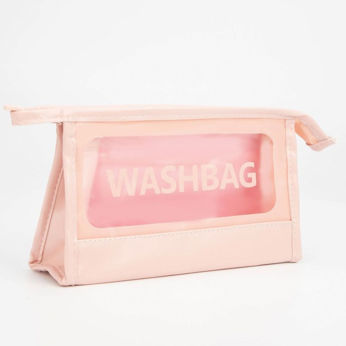 Косметичка на молнии, цвет розовый
Косметичка на молнии, цвет розовый