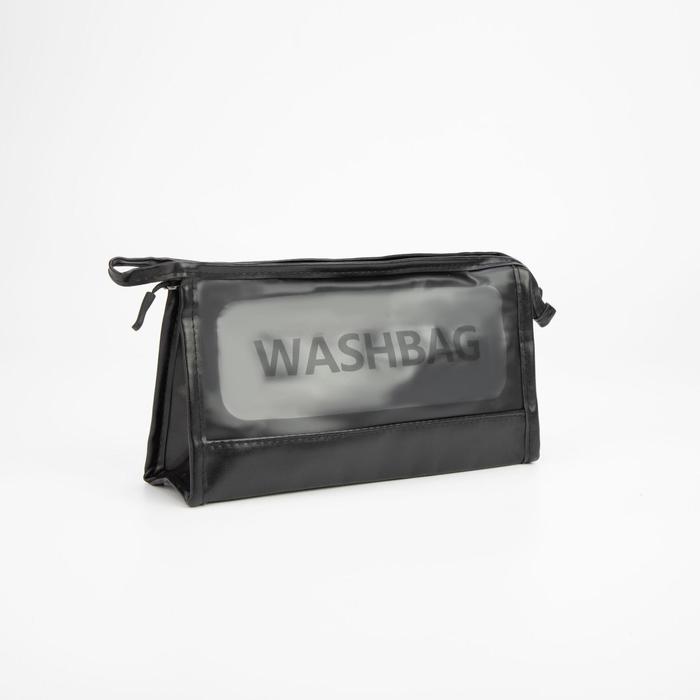 Косметичка на молнии, цвет чёрный
Косметичка на молнии, цвет чёрный