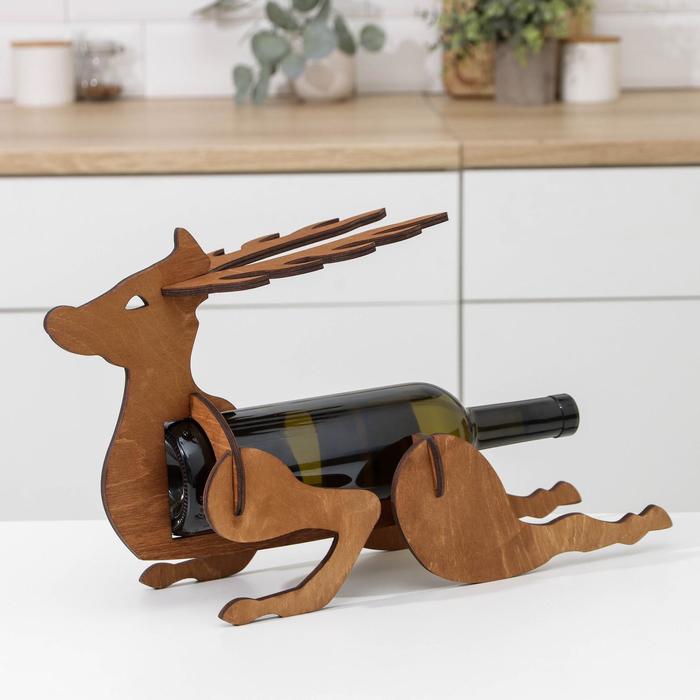 Подставка для вина «Олень», 30×10×17 см
Подставка для вина «Олень», 30×10×17 см