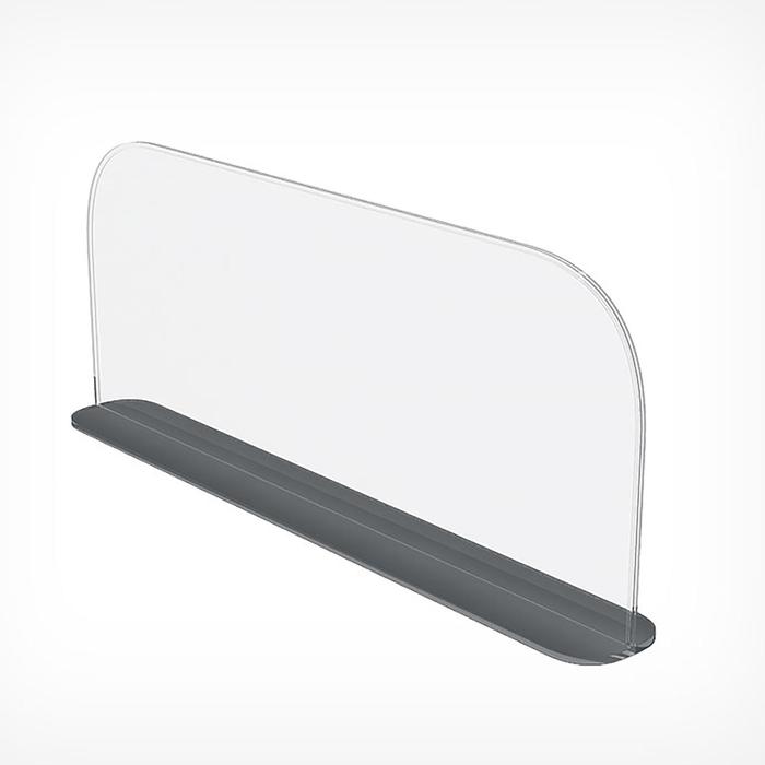 Пластиковый разделитель на Т-основании высотой 150 мм, с магнитным скотчем, L=475
Пластиковый разделитель на Т-основании высотой 150 мм, с магнитным скотчем, L=475