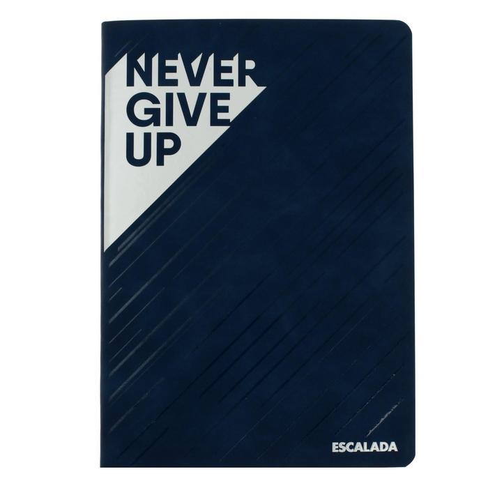 Записная книжка А5, 96 листов в точку Never give up, интегральная обложка, искусственная кожа, выборочный УФ-лак, тонированный блок 70г/м2
Записная книжка А5, 96 листов в точку Never give up, интегральная обложка, искусственная кожа, выборочный УФ-лак, тонированный блок 70г/м2