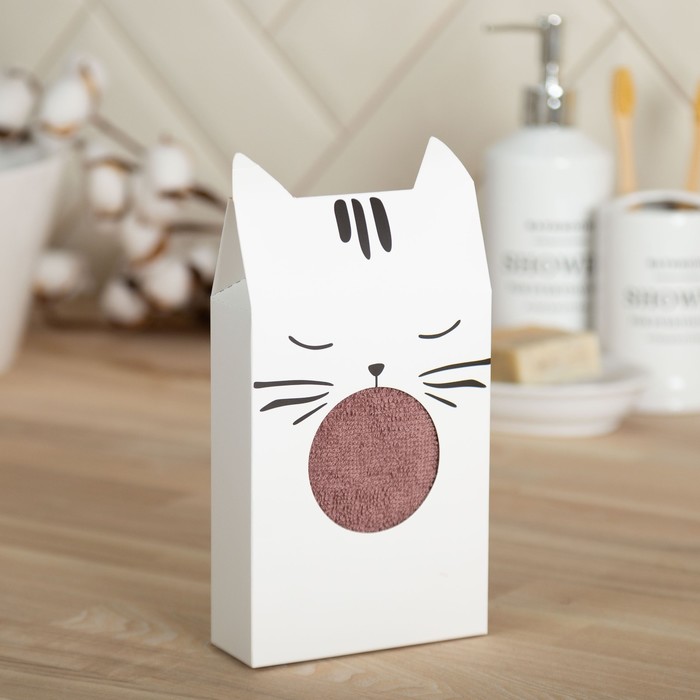 Полотенце подарочное Экономь и Я «Котик» 30*60 см, мокко, 100% хл, 320 г/м2
Полотенце подарочное Экономь и Я «Котик» 30*60 см, мокко, 100% хл, 320 г/м2