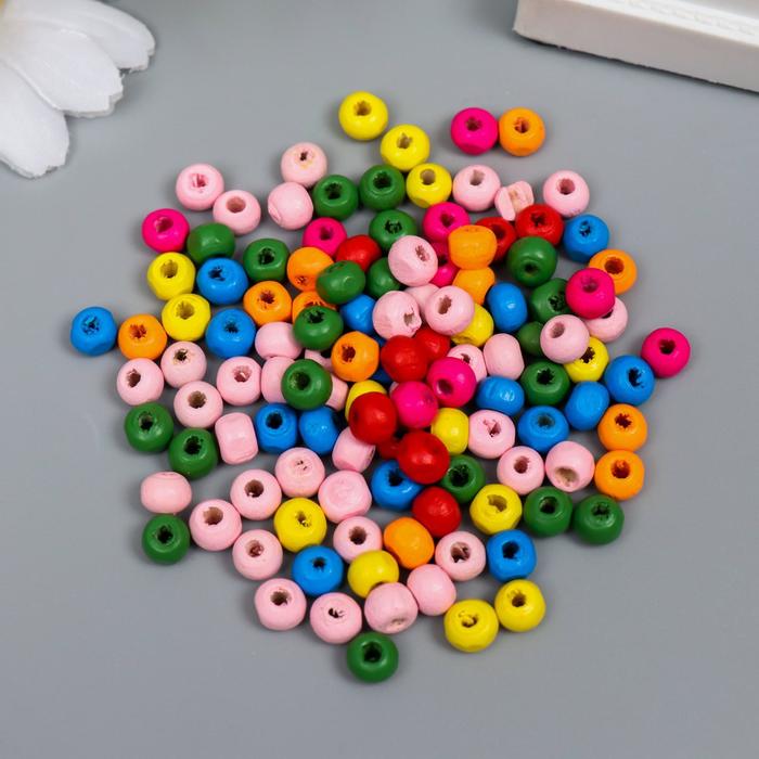 Набор деревянных бусин "Астра" яркий микс, 6мм, 18гр
Набор деревянных бусин "Астра" яркий микс, 6мм, 18гр