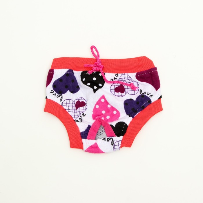 Трусы для собак трикотажные, размер 6 (длина до хвоста-15 см, max обхват-30 см), микс цветов 69685
Трусы для собак трикотажные, размер 6 (длина до хвоста-15 см, max обхват-30 см), микс цветов 69685