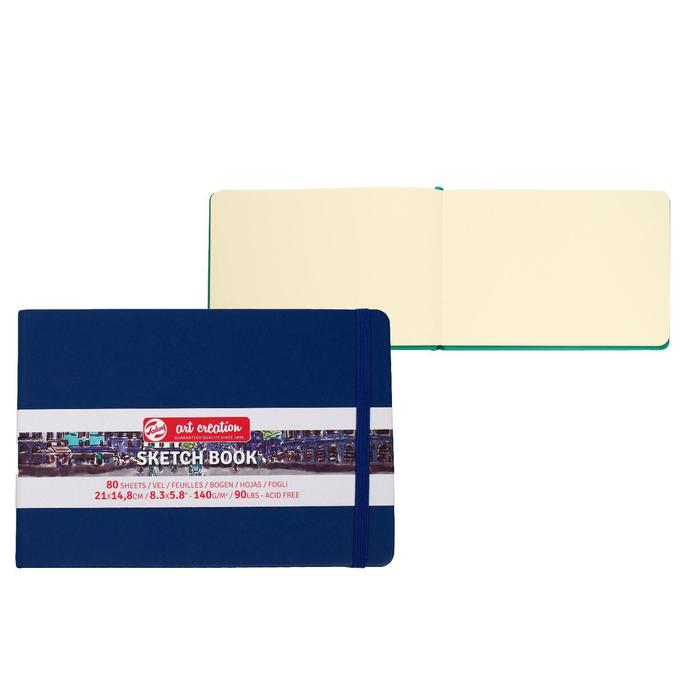 Скетчбук А5, 140 г/м Royal Talens Art Creation 150*210, 80 листов, твёрдая обложка, синий морской пейзаж
Скетчбук А5, 140 г/м Royal Talens Art Creation 150*210, 80 листов, твёрдая обложка, синий морской пейзаж