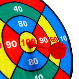 Дартс на липучке «Меткий бросок», 2 дротика, 2 шарика, d=30 см
Дартс на липучке «Меткий бросок», 2 дротика, 2 шарика, d=30 см