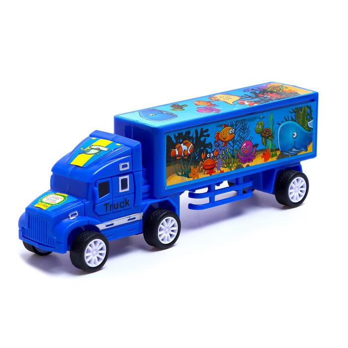 Грузовик инерционный «Фура», МИКС
Грузовик инерционный «Фура», МИКС