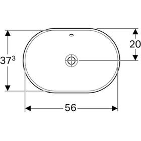 Раковина Geberit VariForm 500.728.01.2, 60 х 40 см, без отверстия под смеситель, цвет белый 743832 
Раковина Geberit VariForm 500.728.01.2, 60 х 40 см, без отверстия под смеситель, цвет белый 743832