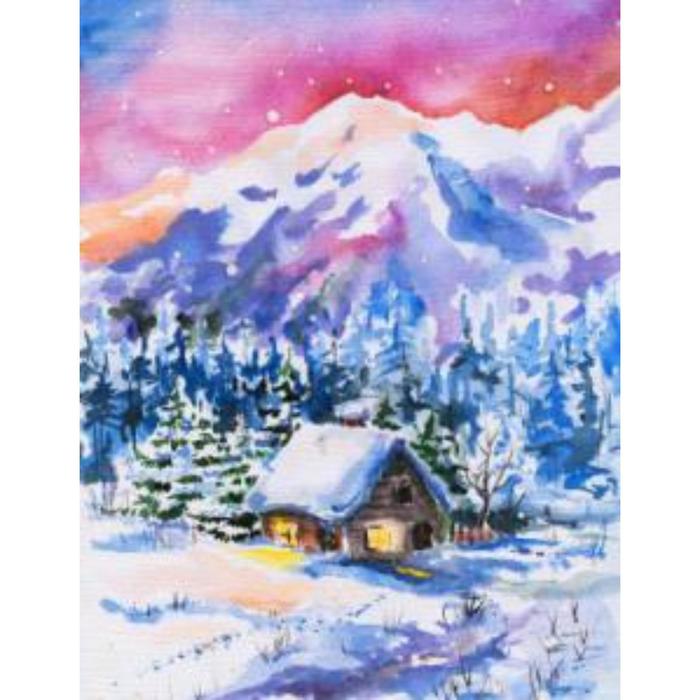 Алмазная мозаика 30×40 см, без подрамника, с полным заполнением, 32 цв. «Зимний домик в горах»
Алмазная мозаика 30×40 см, без подрамника, с полным заполнением, 32 цв. «Зимний домик в горах»