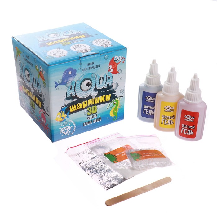 Набор химических опытов и экспериментов «Аквашармики. Подводный мир»
Набор химических опытов и экспериментов «Аквашармики. Подводный мир»