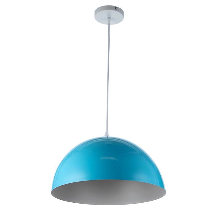 Светильник "Полусфера" 1х60Вт E27 синий 35х35х27 см
Светильник "Полусфера" 1х60Вт E27 синий 35х35х27 см