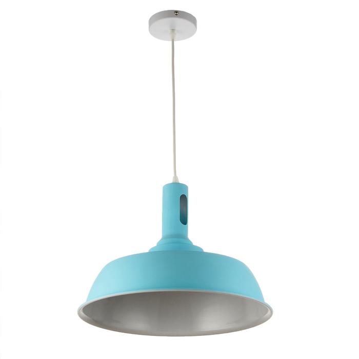 Светильник "Сияние" 1х60Вт E27 синий 35х35х31 см