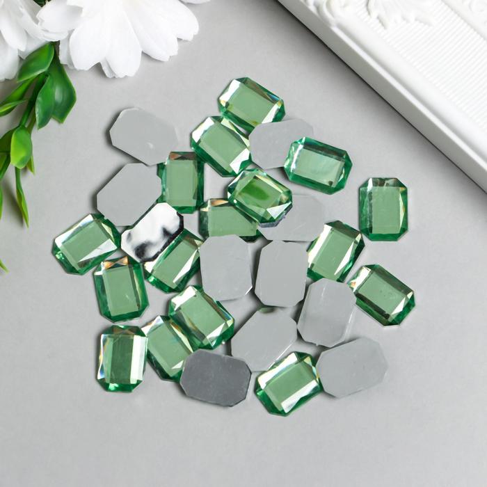 Декор для творчества пластик "Стразы прямоугольник. Светло-зелёный" набор 50 шт 1,3х1,8 см
Декор для творчества пластик "Стразы прямоугольник. Светло-зелёный" набор 50 шт 1,3х1,8 см