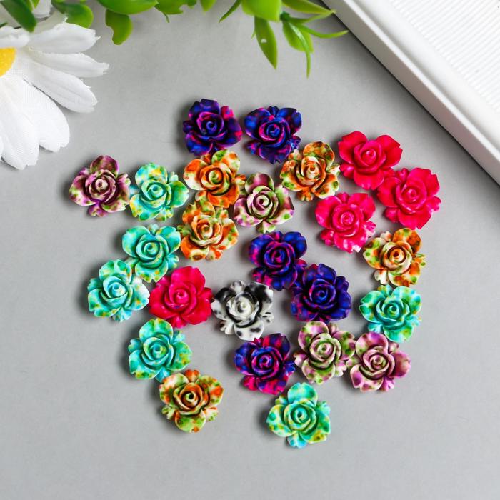 Декор для творчества пластик "Роза" разноцветный МИКС набор 20 шт 1,2х1,2 см
Декор для творчества пластик "Роза" разноцветный МИКС набор 20 шт 1,2х1,2 см