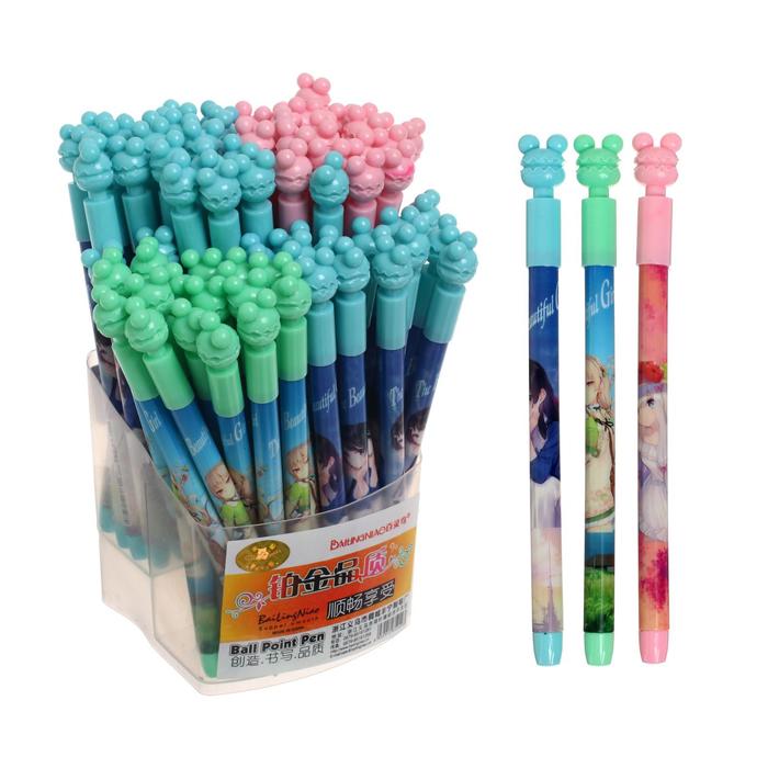 Ручка шариковая, корпус МИКС с рисунком "Девочка", стережнь синий, линия 0,5 мм (штрихкод на штуке)
Ручка шариковая, корпус МИКС с рисунком "Девочка", стережнь синий, линия 0,5 мм (штрихкод на штуке)