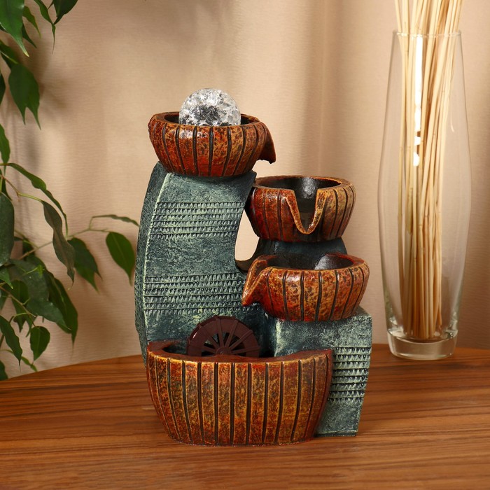 Фонтан "Бланка" кувшины, 18х14х28 см (с подсветкой)
Фонтан "Бланка" кувшины, 18х14х28 см (с подсветкой)