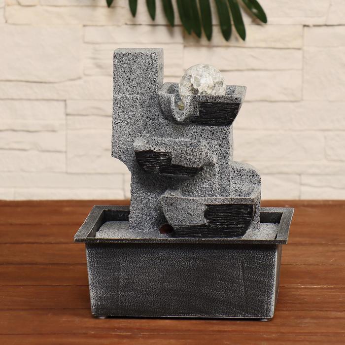 Фонтан "Каммула" 21х15,5х26 см (с подсветкой)
Фонтан "Каммула" 21х15,5х26 см (с подсветкой)