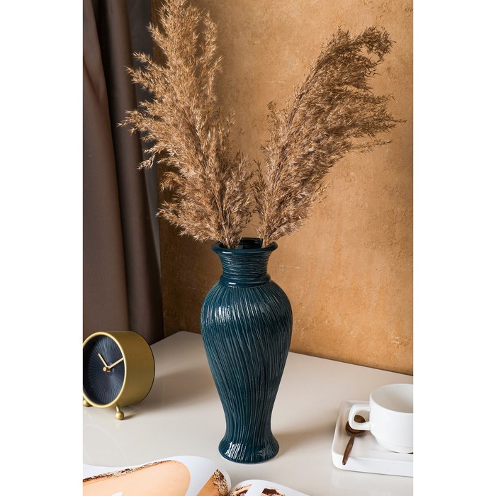 Ваза керамическая "Кокетка", настольная, изумруд тотал, 28 см
Ваза керамическая "Кокетка", настольная, изумруд тотал, 28 см