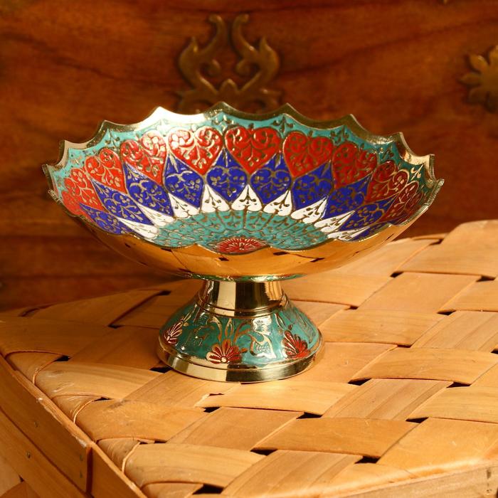 Блюдце латунь "Цветок" 14.5х14.5х7 см
Блюдце латунь "Цветок" 14.5х14.5х7 см