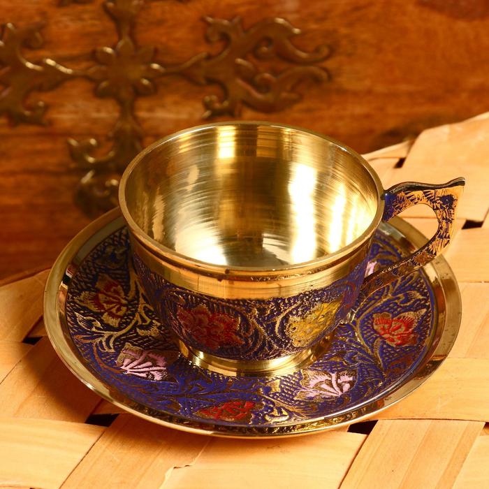 Чайная пара латунь "Жоан" 13х13х6 см
Чайная пара латунь "Жоан" 13х13х6 см