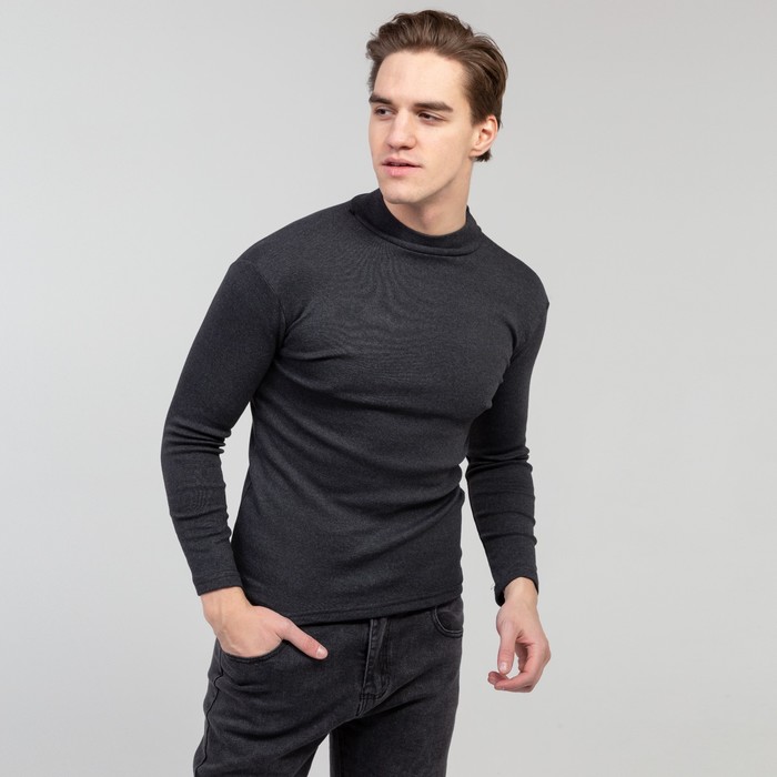 Джемпер (Водолазка) мужская, цвет графит, размер 50
Джемпер (Водолазка) мужская, цвет графит, размер 50