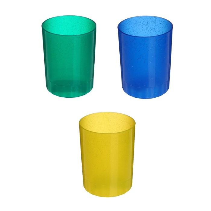 Стакан для ручек с блёстками, МИКС
Стакан для ручек с блёстками, МИКС